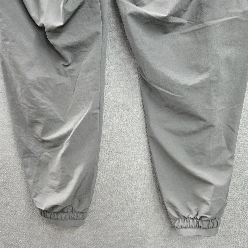 Adidas Men Activewear Pants XL Gray Track Pants Training Sideline Woven READ